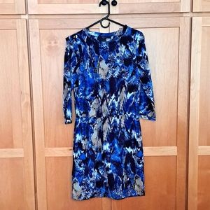 BCBG Maxazria 3/4 Sleeve Dress Small